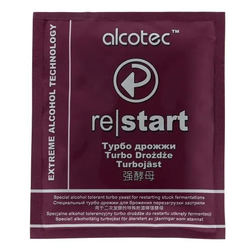 Alcotec ReStart Vodka Alkohol schnelle Gärhefe Hefe Schnaps Brennhefe Destillat