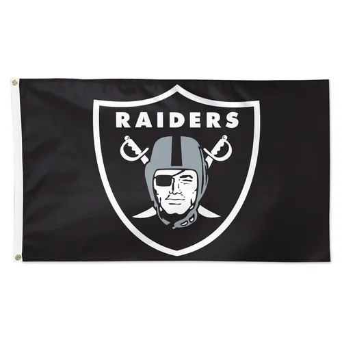 NFL Las Vegas Raiders horizontal Team Banner Fahne Flagge 150x90cm 0194166505827
