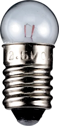 L-3631 - Taschenlampe G11 Kugel, E10, 6 V, 2,35 W
