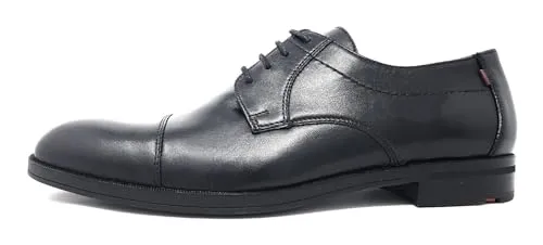 Lloyd LIAS Budapester schwarz 41 EU - Herren-Halbschuhe in elegantem Design, aus 100% Leder gefertigt, mit abriebfester Gummisohle für hohen Tragekomfort und Langlebigkeit.