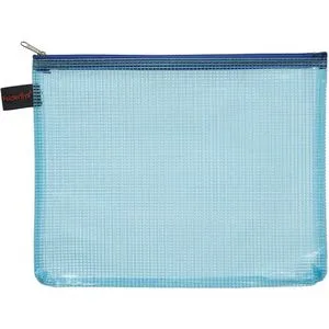 Foldersys Reißverschlussbeutel 40474-44, A5, blau, aus PVC, 1 Fach