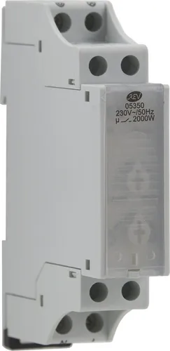 REV Ritter Treppenlicht Zeitschalter - Automatisierungstechnik mit grauem Kunststoffgehäuse, ideal für die automatische Steuerung von Treppenhausbeleuchtung.