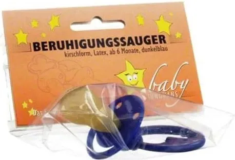 BERUHIGUNGSSAUGER kirschf.Lat.ab 6 M.dunkelblau 1 St