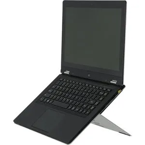 R-Go Tools RGORIATSI R-Go Riser - Attachable Laptopständer in Silber, hochwertiges und langlebiges Material für optimalen Komfort