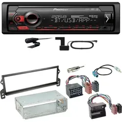 Pioneer MVH-S420DAB Bluetooth WAV DAB+ Autoradio Einbauset für MINI R50 R52 R53