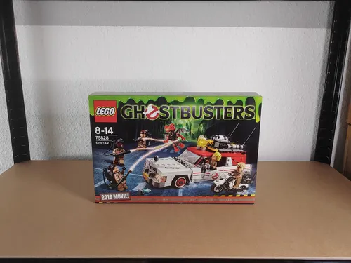 LEGO Ghostbusters: Ecto-1 & 2 (75828) - Neu und OVP - LEGO (R) Komplette Sets & Packs, 556 Teile für spannende Ghostbusters-Abenteuer, ideal für Fans und Sammler von 8-14 Jahren.