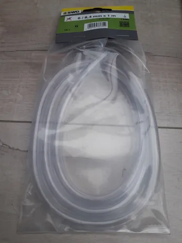 SWG PVC-Schläuche glasklar 895 6 12 85 6 / 8,4 mm x 1 m  8.4 mm  6 mm  1 m  1.2