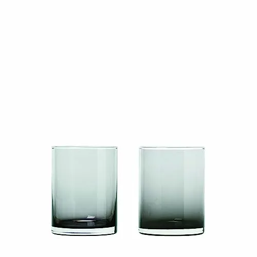 blomus Gläser-Set MERA, 2-tlg., Glas, 220 ml, 2-teilig in grau von Blomus