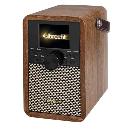 Albrecht Radio DR 710 DAB+, Bluetooth & USB, braun