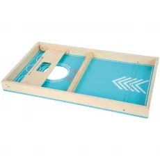 small foot 12481 - Cornhole und Sling Puck Spiel Active - Holzspielzeug für drinnen und draußen! Das 2in1-Wurfspiel vereint Cornhole und Sling Puck für doppelten Spielspaß und fördert Treffsicherheit und Konzentration bei Jung und Alt.