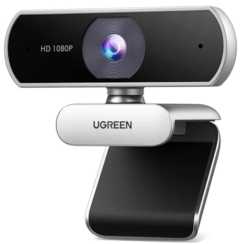 UGREEN Full HD Webcam 1080P mit Mikrofon für PC von UGREEN