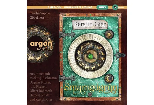 Hörspiel Smaragdgrün von Kerstin Gier - Erlebe die faszinierende Zeitreise von Gwendolyn und Gideon in diesem überarbeiteten Hörspiel. Vollgepackt mit Abenteuer und Emotionen, lädt es zum Träumen und Entdecken ein. Perfekt für Fans von romantischen Geschichten und Fantasy!