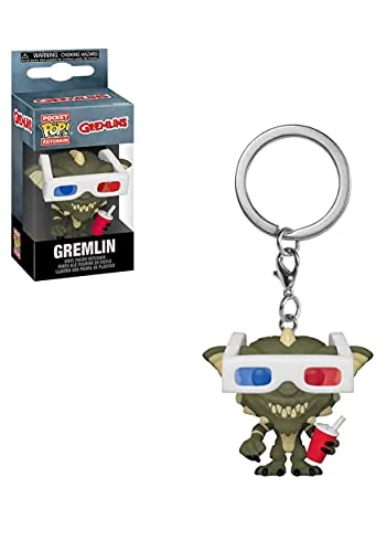 Funko POP! Keychain: Gremlins-Gremlin Mit 3D Glasses Horror S8 - Vinyl-Minifigur Zum Sammeln Neuartiger Schlüsselanhänger - Strumpffüller - Geschenkidee - Offizielle Handelswaren - Movies Fans