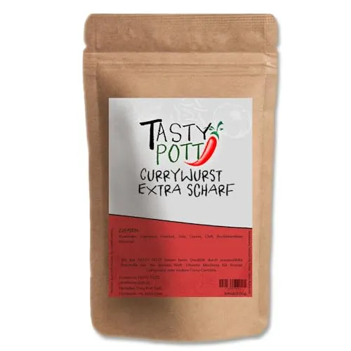 Tasty Pott Currywurst – extra scharf