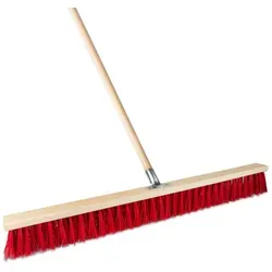 Prima-Online Straßenbesen Straßenbesen Kehrbesen Saalbesen Gartenbesen 30-100cm, mit Stiel 150cm 80 cm