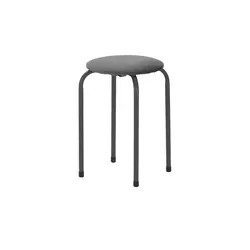 Grau Stapelbarer Hocker – Praktisch und Platzsparend