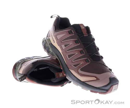 Salomon XA PRO 3D V9 GTX Herren Traillaufschuhe in braun von Salomon