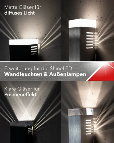 Lampenschirme Grau von SpiceLED