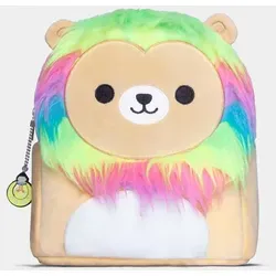 Squishmallows Leonard Plüsch-Rucksack 32cm - Babypuppen - Der süße Leonard Mini Backpack bietet mit seinen farbenfrohen Regenbogen-Mähnen nicht nur Stil, sondern auch Komfort und praktische Aufbewahrung mit Innen- und Außentaschen.