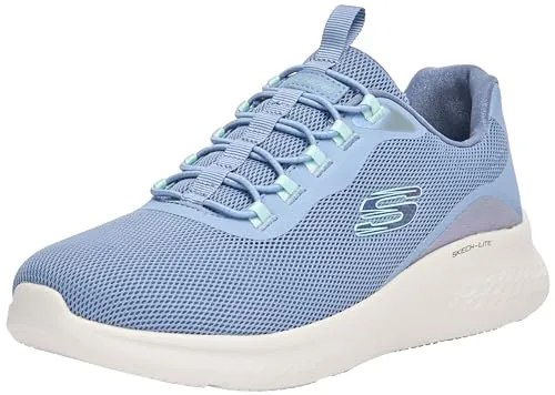 Skechers Damen Skech-Lite Pro Glimmer Me - Slate Mesh Trim, 40 EU - Damen-Sneaker mit Air-Cooled Memory Foam für ultimativen Komfort, leicht und flexibel dank Multi-Direktions-Traktions-Laufsohle.