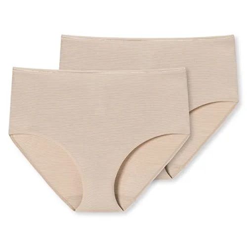 Schiesser Damen 2 PACK Midi Slip Unterwäsche - Modal Essentials - Funktionsunterwäsche in perfekter Passform aus leichtem, temperaturausgleichendem Material mit hohem Modal-Anteil für höchsten Tragekomfort und ein softes Gefühl auf der Haut.