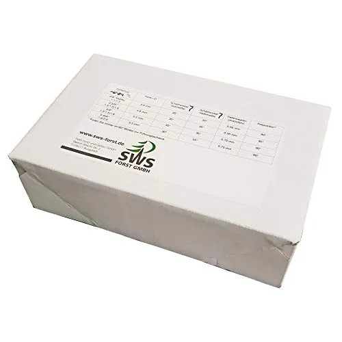 Stück SWS Forst GmbH Sägekette Vollmeißel 3/8 1,6 mm 60 Treibglieder kompatibel mit Stihl Sägen 3