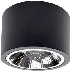 Produktbild Deckenleuchte Camino, Schwarz, Metall, 12x9 cm, RoHS, Lampen & Leuchten, Innenbeleuchtung, Leuchten nach Räumen, Bürolampen