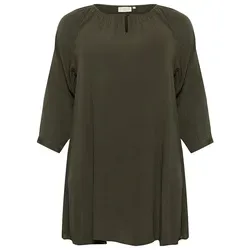 KAFFE curve Tunika in Khaki - 46