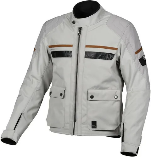 Macna Motorradjacke Oryon wasserdichte Motorrad Textiljacke Wasserdicht protektoren reflektierende wasserdichte