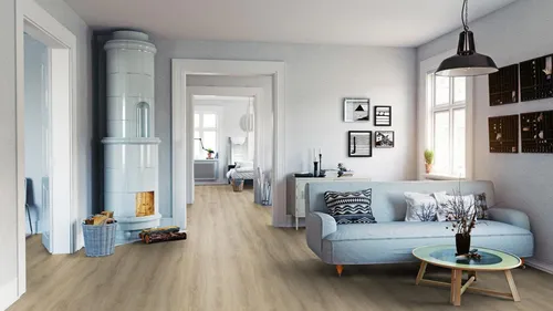 KAINDL Laminat Eiche ROSARNO Classic Touch 8.0 – 2,4m² - Laminatboden mit mattierter Oberfläche, ideal für Flur, Kinderzimmer und Wohnzimmer. Nachhaltig zertifiziert mit 30 Jahren Herstellergarantie.