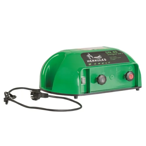 Weidezaungerät Herkules SN40 230V Netzgerät 4,0J Elektrozaun bis 80km Weidegerät