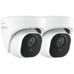 Reolink RLC-820A, 4K 8MP PoE Überwachungskameras Outdoor, Personen-/Fahrzeug-/Tiererkennung, Nachtsicht, Audioaufzeichnung, Zeitraffer, IP66, 2 Pack - Weiß
