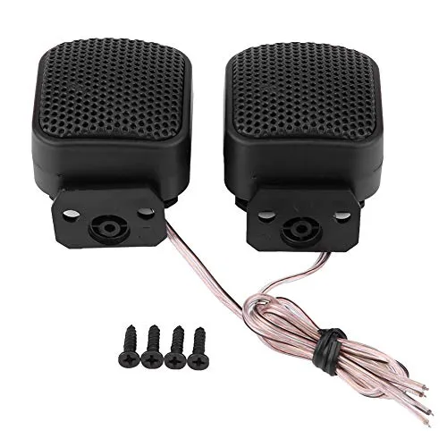 KIMISS Auto Audio Hochtöner, 12V 500W Universal Super Power Lautsprecher Kunststoff Autolautsprecher Audio