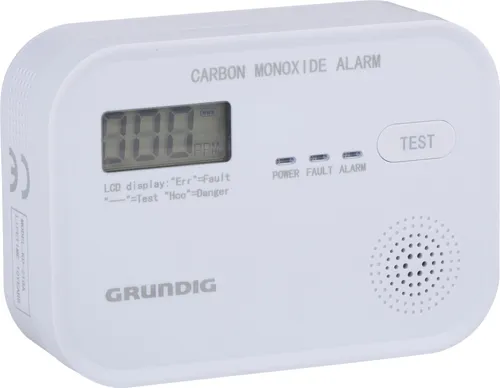 Grundig CO-Melder mit 10-Jahres-Batterie von Grundig