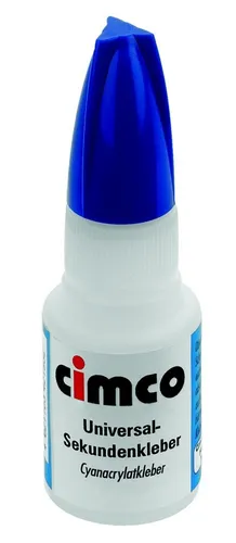 Cimco Werkzeuge Sekundenkleber 151200 (20gr) Cyanacrylklebstoffe Sekundenkleber