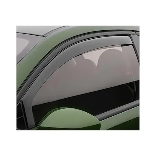 OMAC Windabweiser für Mercedes A Klasse W169 2004-2012 - Lüftungsgitter mit aerodynamischem Design, einfache Montage ohne Bohren und waschstraßenfest für verbesserten Fahrkomfort und weniger Windgeräusche.