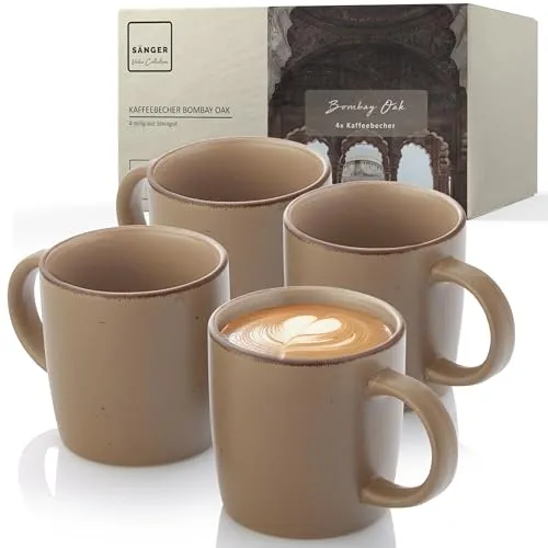 SÄNGER Bombay Oak Kaffeebecher Set in braun von Sänger