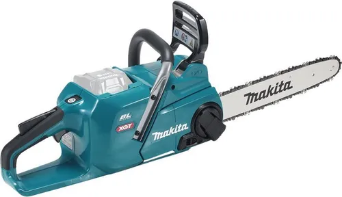 Makita Kettensäge UC015GZ XGT - Akku 40V, 35cm Schwertlänge - Akku-Kettensäge für effizientes Sägen mit 35cm Schwertlänge, bürstenlosem Motor und automatischer Kettenschmierung. Ideal für Gartenarbeiten und Handwerker, inklusive Aktionsangebot für kostenlosen Akku.