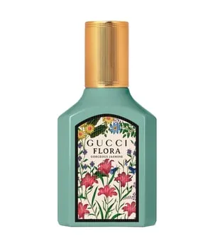 Gucci Flora Gorgeous Jasmine Eau de Parfum 30 ml - Geschenkideen zu Ostern: Erlebe die Freiheit mit sinnlichem Grandiflorum Jasmine in einem bezaubernden türkisfarbenen Flakon, perfekt für die Frühlingszeit.