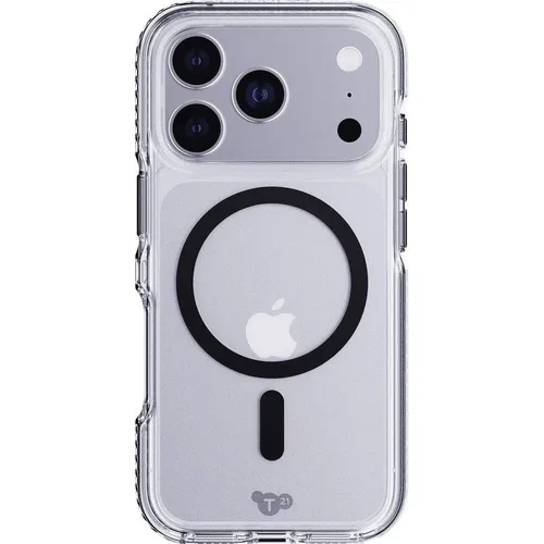 tech21 Apple iPhone 17 Pro EvoCrystal MagSafe Clear/Black (Apple iPhone 17 Pro) (T21-11324)