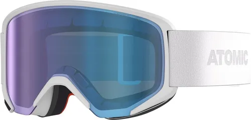 Atomic Goggle Savor M Stereo Skibrille - Weiß - Wintersport-Brillen mit Oversized-Look, erweitert das Sichtfeld und bietet durch das Live Fit Design optimalen Komfort für alle Gesichtsformen.