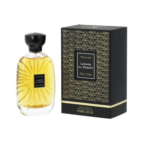 Atelier Des Ors Larmes Du Désert EDP 100 ml UNISEX - Eau de Parfum für Unisex mit faszinierenden Holz- und Ambernoten. Erleben Sie die geheimnisvolle Aura von Weihrauch und Zypresse in einem eleganten Duft, der perfekt für besondere Anlässe ist.
