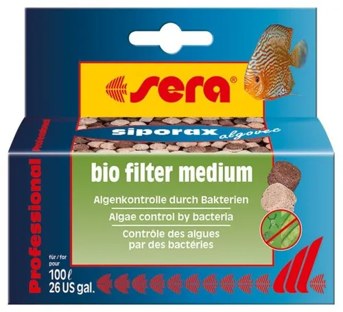 Sera Aquariumfiltermedium siporax algovec Professional 35 g  Wasseraufbereiter