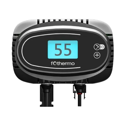 Fothermo® - 1.000 Watt Solarheizstab | 0–1.000 W stufenlos geregelter Photovoltaikheizstab inkl. Überschussnutzung | 6/4