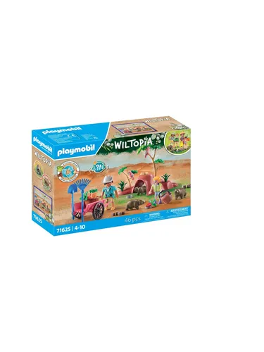 Wiltopia Wombat Unterschlupf - Konstruktionsspielzeug 71625, fördert kreatives Spielen und Naturbewusstsein bei Kindern