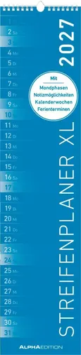 Streifenplaner XL BLAU 2027 Neumann Verlage GmbH & Co KG