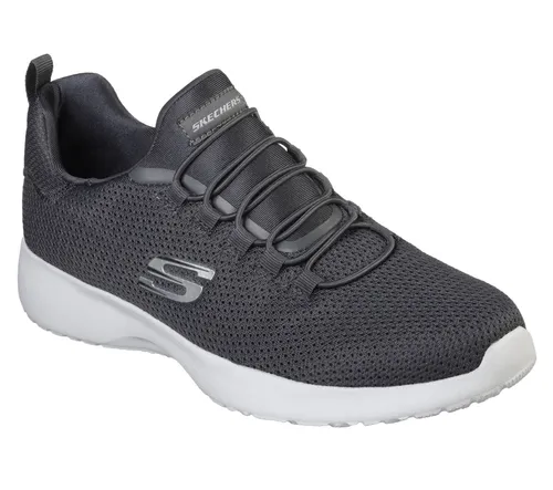 Skechers Herren Dynamight 58360-GRY Training - Herren-Sneaker mit atmungsaktivem Obermaterial und hervorragender Dämpfung für optimalen Komfort beim Training und im Alltag.