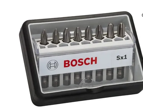 Schrauberbit-Set Robust Line Sx Extra-Hart 8tlg. L.49mm PH 1/4Zoll-Außen-6kt