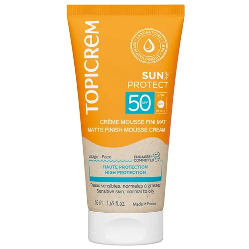 Topicrem Sun Protect Schaum-Creme Mattes Finish SPF50
