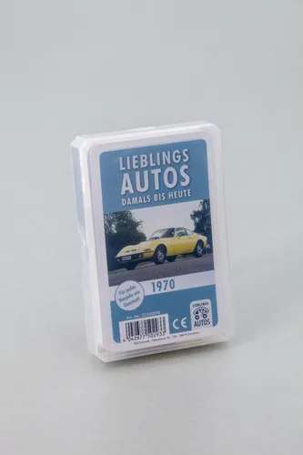 Auto Quartett 1970 Baujahr Geburtsjahr 56. Geburtstag Geschenk Spielkarten Neu